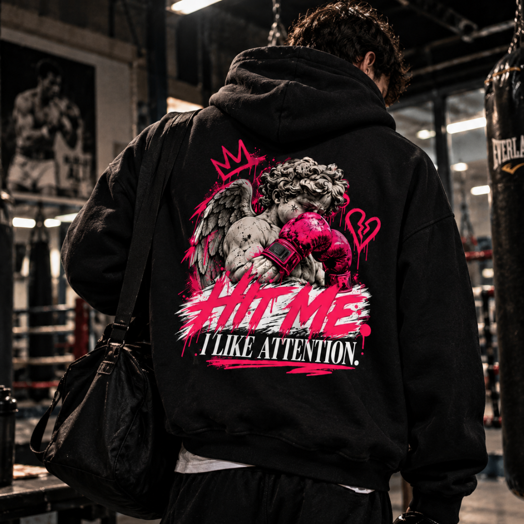 HIT ME- Oversized Hoodie